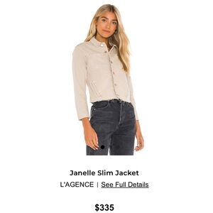 L'AGENCE Janelle Slim Jacket